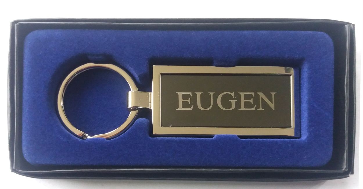 Breloc gravat barbatesc - Eugen ( 8 cm x 2.5 cm ) Breloc gravat barbatesc - Eugen ( 8 cm x 2.5 cm )