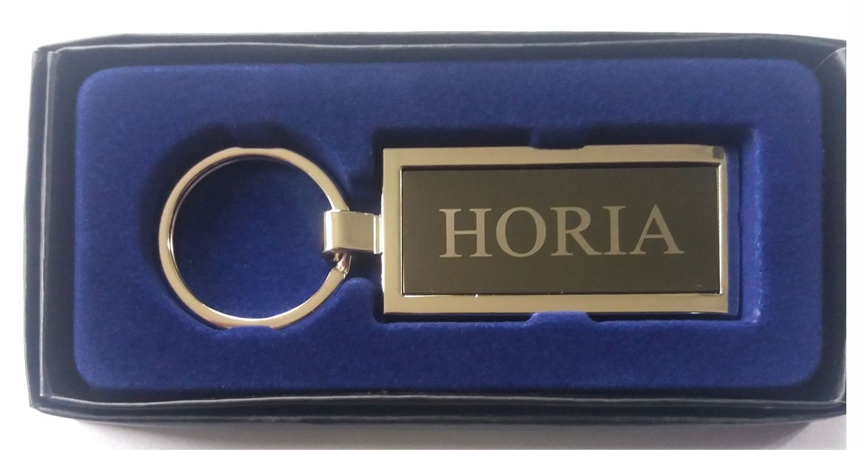 Breloc gravat barbatesc - Horia ( 8 cm x 2.5 cm ) Breloc gravat barbatesc - Horia ( 8 cm x 2.5 cm )