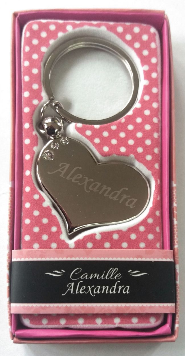 Breloc gravat inima  - Alexandra ( 7 cm x 3.80 cm  ) Breloc gravat inima  - Alexandra ( 7 cm x 3.80 cm  )