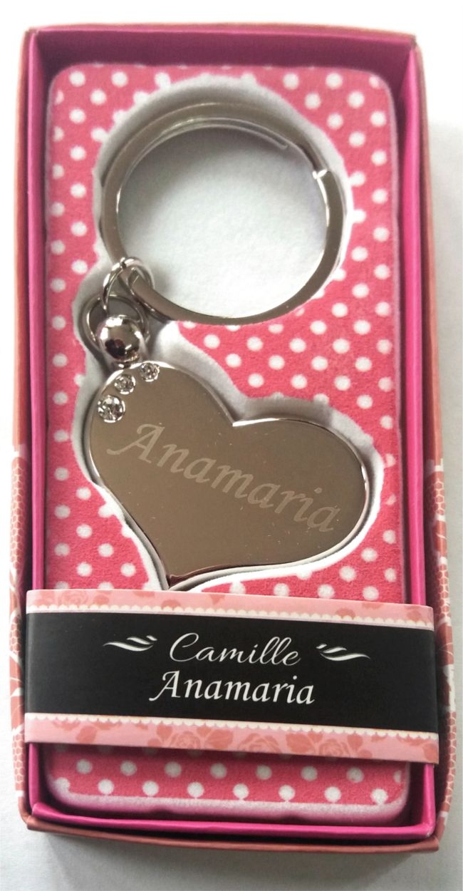 Breloc gravat inima  - Anamaria ( 7 cm x 3.80 cm  ) Breloc gravat inima  - Anamaria ( 7 cm x 3.80 cm  )