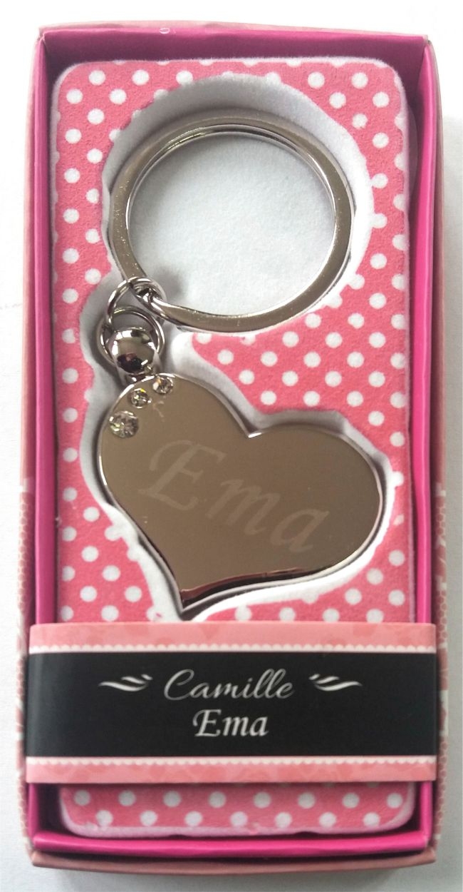 Breloc gravat inima  - Ema ( 7 cm x 3.80 cm  ) Breloc gravat inima  - Ema ( 7 cm x 3.80 cm  )