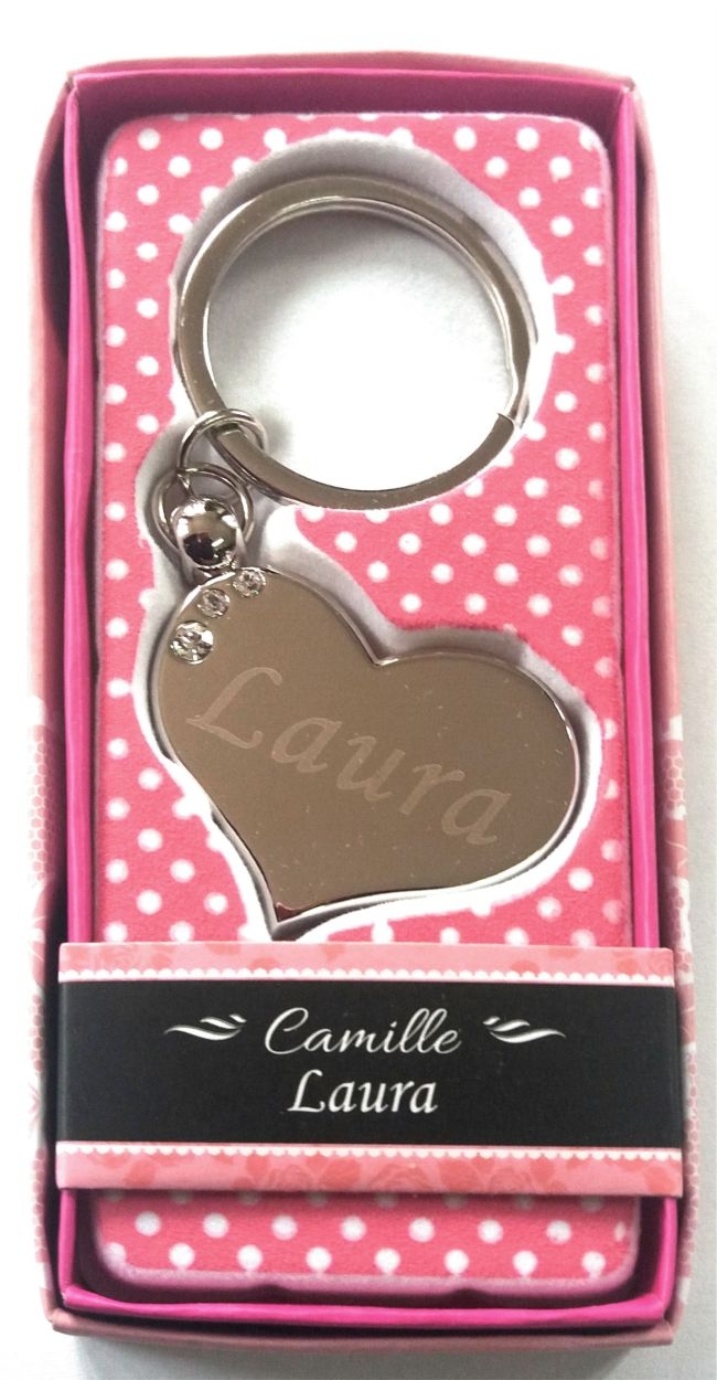 Breloc gravat inima  - Laura ( 7 cm x 3.80 cm  ) Breloc gravat inima  - Laura ( 7 cm x 3.80 cm  )