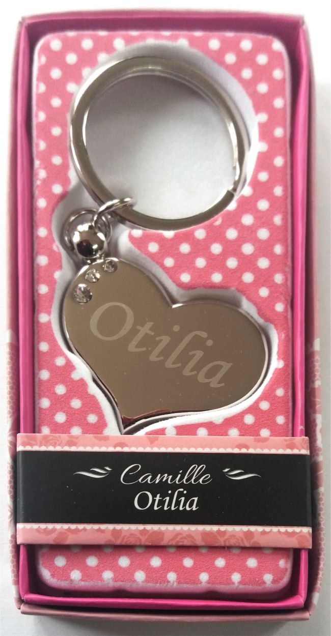 Breloc gravat inima  - Otilia ( 7 cm x 3.80 cm  ) Breloc gravat inima  - Otilia ( 7 cm x 3.80 cm  )