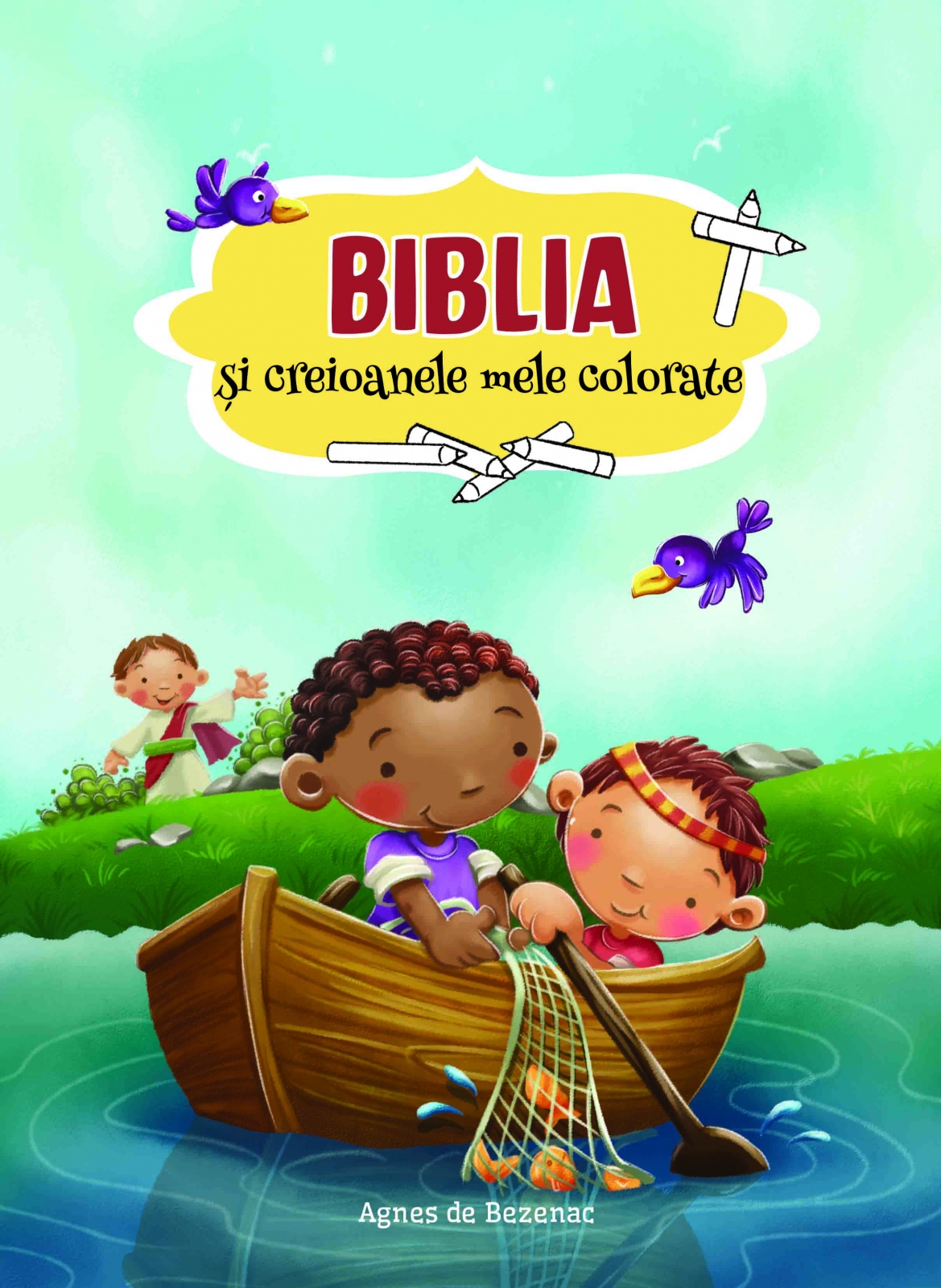 Biblia si creioanele mele colorate - Carte de colorat Biblia si creioanele mele colorate - Carte de colorat