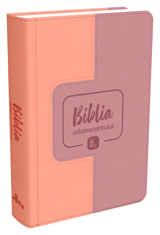 Biblia adolescentului - marime mica, coperta imitatie piele, roz pal, trad. Cornilescu Biblia adolescentului - marime mica, coperta imitatie piele, roz pal, trad. Cornilescu