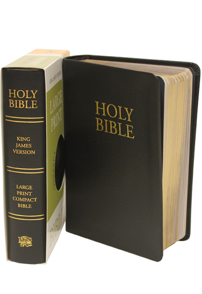 Biblia in limba engleza, King James Version, marime mica, coperta din piele neagra, cuv. lui Isus cu rosu, margini aurite Biblia in limba engleza, King James Version, marime mica, coperta din piele neagra, cuv. lui Isus cu rosu, margini aurite