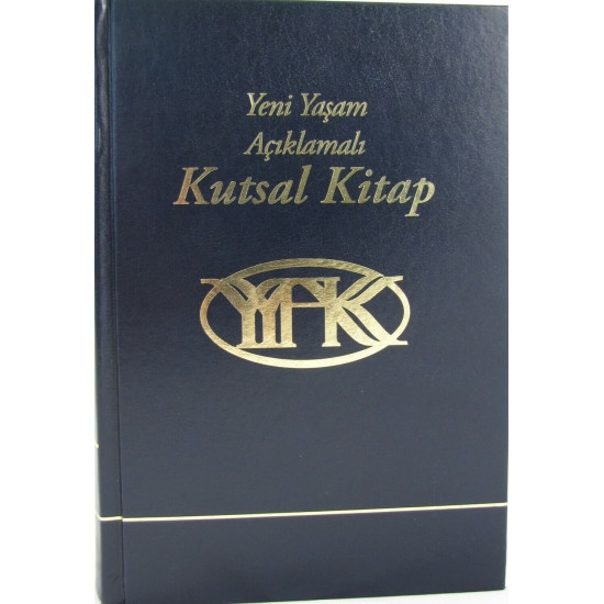 Biblia in limba turcă, marime mare, cartonata - FireBible - Turkish Navy Hardcover Biblia in limba turcă, marime mare, cartonata - FireBible - Turkish Navy Hardcover