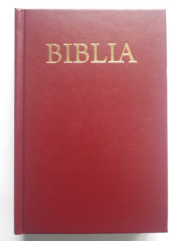 Biblia mica, grena, cu coperta tare, cu trimiteri [043 CT]