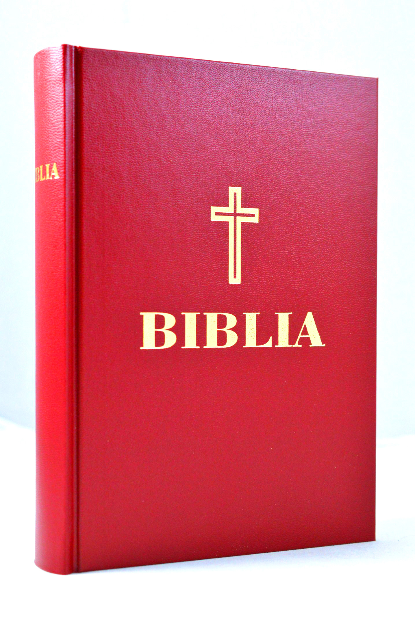Biblia Ortodoxa, marime medie, coperta cartonata, grena, margini aurite (cu aprobarea Sf. Sinod) Biblia Ortodoxa, marime medie, coperta cartonata, grena, margini aurite (cu aprobarea Sf. Sinod)