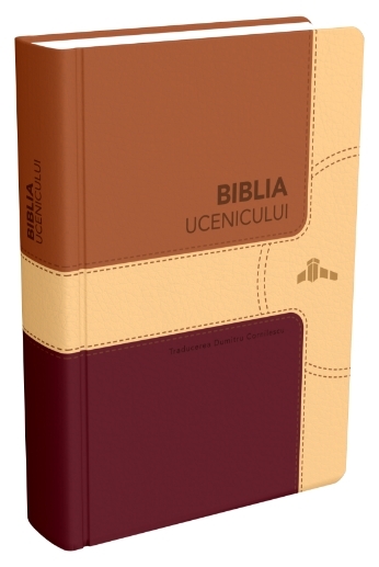 Biblia ucenicului, marime mare, coperta imitatie de piele, culoare maro, margini aurii, trad. Cornilescu Biblia ucenicului, marime mare, coperta imitatie de piele, culoare maro, margini aurii, trad. Cornilescu