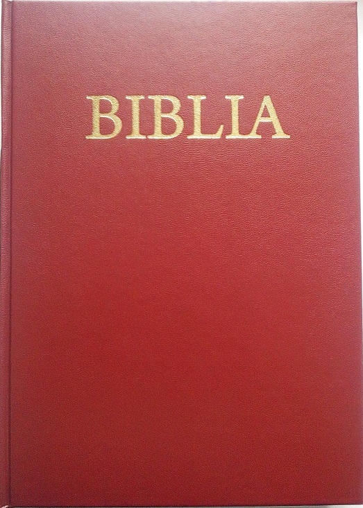 Biblia cu scris mare, coperta tare, grena, fara cruce [CB 093]