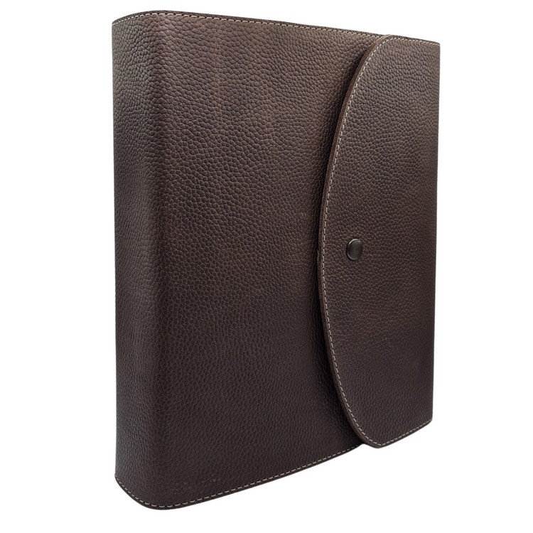 Biblia de studiu inductiv (trad. D. Cornilescu), piele naturala, maro închis, cu clapeta si capsa Biblia de studiu inductiv (trad. D. Cornilescu), piele naturala, maro închis, cu clapeta si capsa