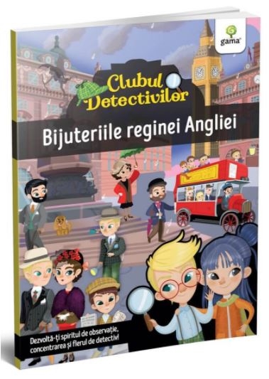 Bijuteriile Reginei Angliei - Carte cu activitati pentru copii (4-7 ani) Bijuteriile Reginei Angliei - Carte cu activitati pentru copii (4-7 ani)