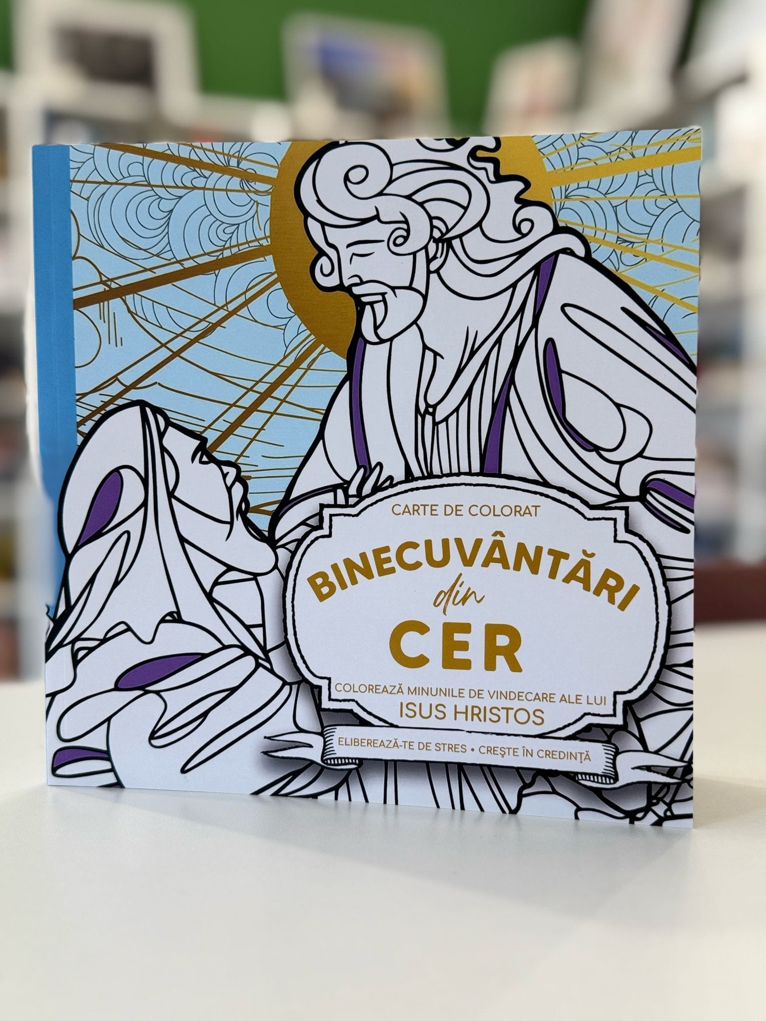 Binecuvântări din cer – carte de colorat