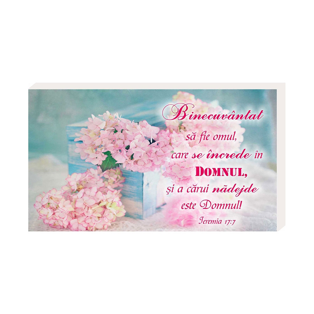 Binecuvântat să fie omul..- Placheta birou