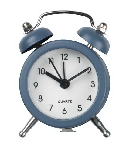 Ceas  cu alarma  RISO ALBASTRU INDIGO -  2X5X7cm Ceas  cu alarma  RISO ALBASTRU INDIGO -  2X5X7cm