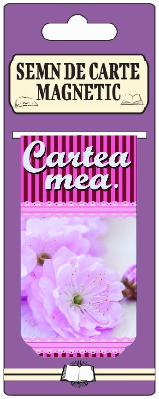 Semn de carte magnetic - Cartea mea Semn de carte magnetic - Cartea mea