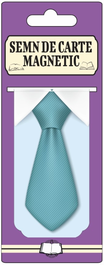 Semn de carte magnetic - Cravata Semn de carte magnetic - Cravata