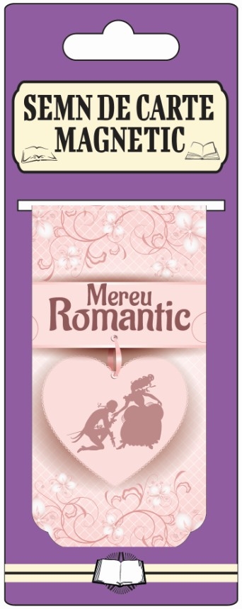 Semn de carte magnetic - Mereu Romantic Semn de carte magnetic - Mereu Romantic