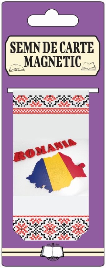 Semn de carte magnetic - Romania Semn de carte magnetic - Romania