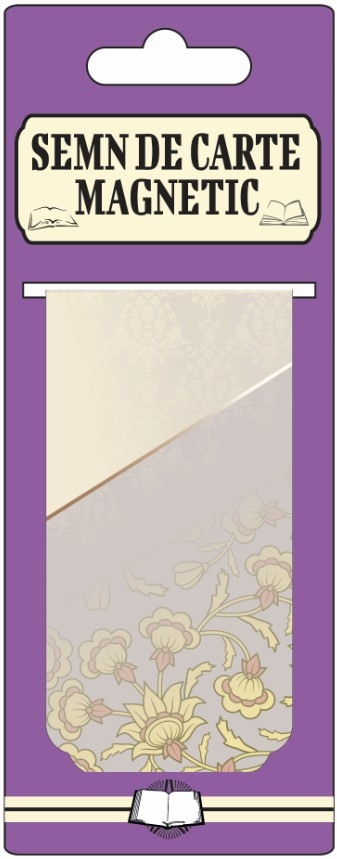 Semn de carte magnetic - Flori, Model 6 Semn de carte magnetic - Flori, Model 6