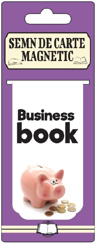 Semn de carte magnetic - Business Book Semn de carte magnetic - Business Book