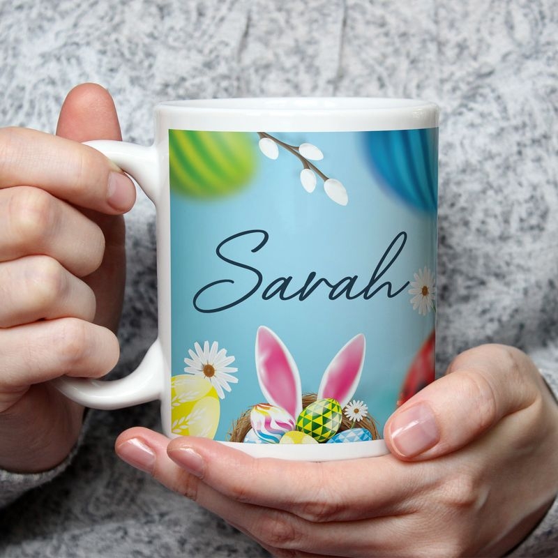 Cană personalizată cu nume – Paște Cană personalizată cu nume – Paște