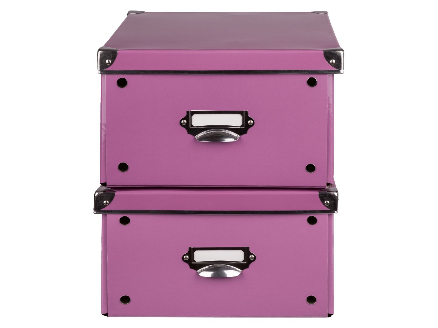 Set cutii depozitare, violet (2 buc) Set cutii depozitare, violet (2 buc)