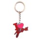 Breloc din metal - I love you (rosu) Breloc din metal - I love you (rosu)