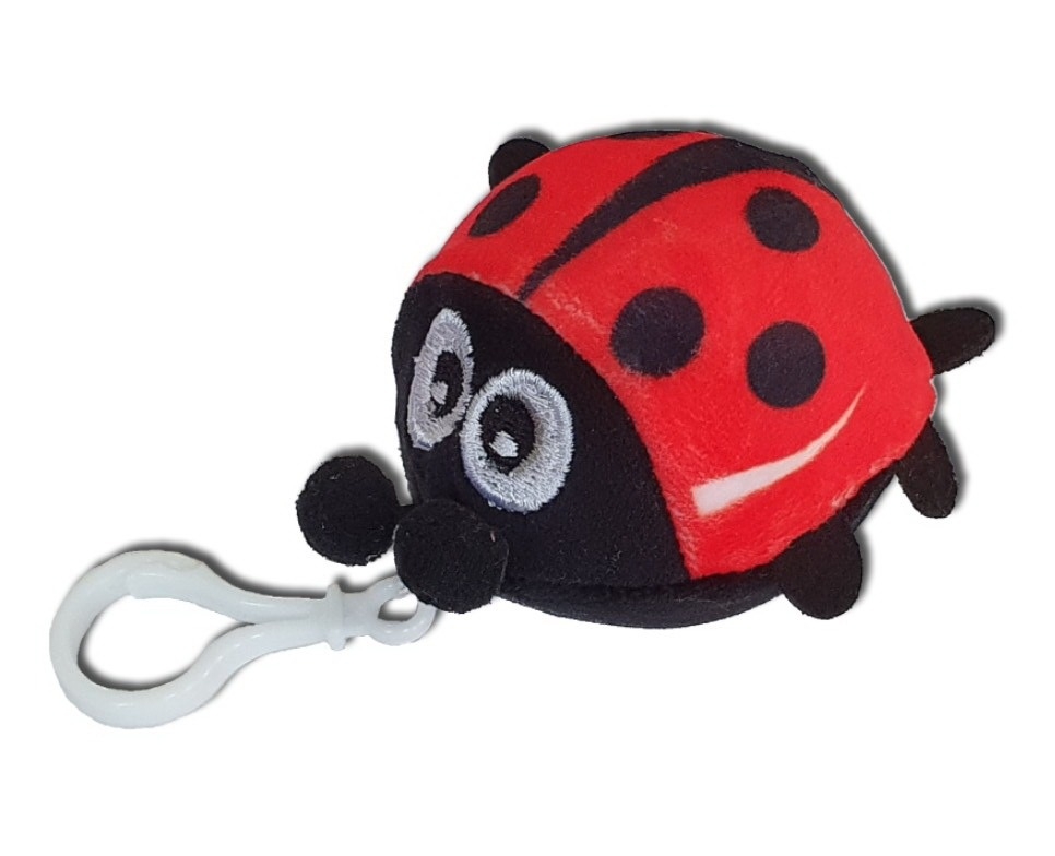 Breloc buburuza, de pluș ( 8 cm ) Breloc buburuza, de pluș ( 8 cm )