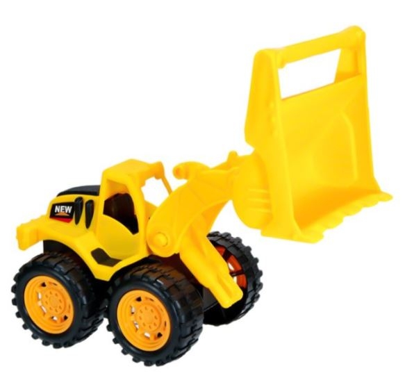 Buldozer, galben - Jucarii pentru copii