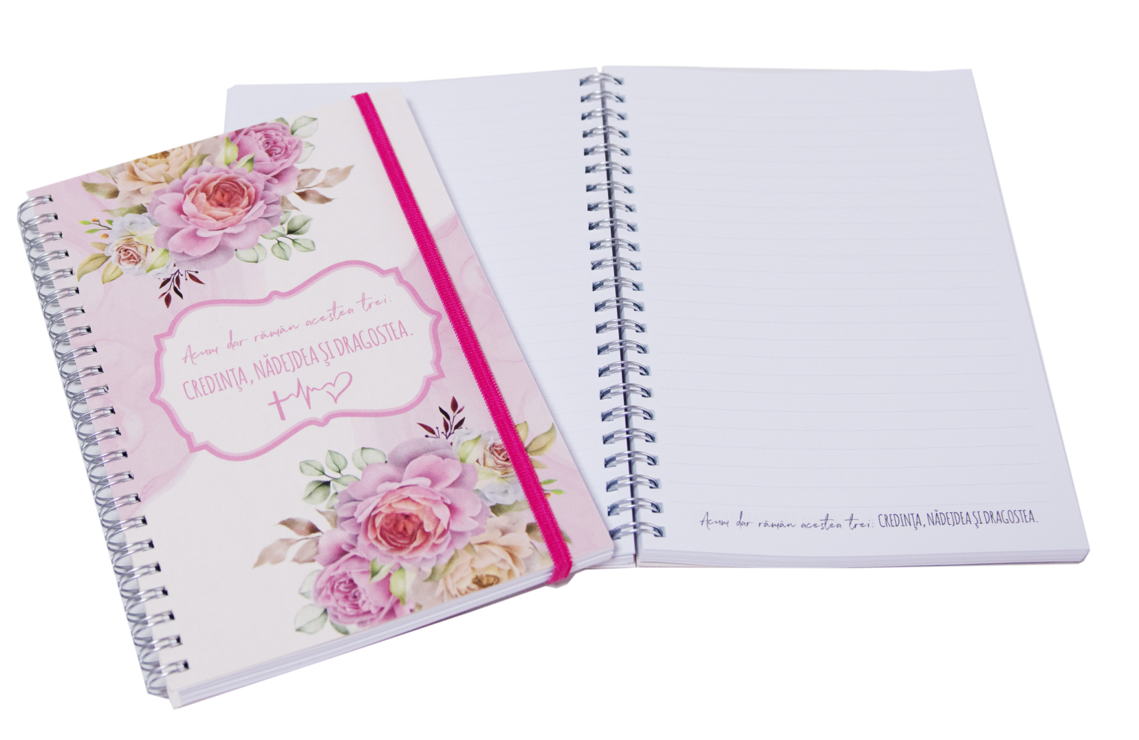 Notes cu elastic - Credinta, nadejdea si dragostea Notes cu elastic - Credinta, nadejdea si dragostea