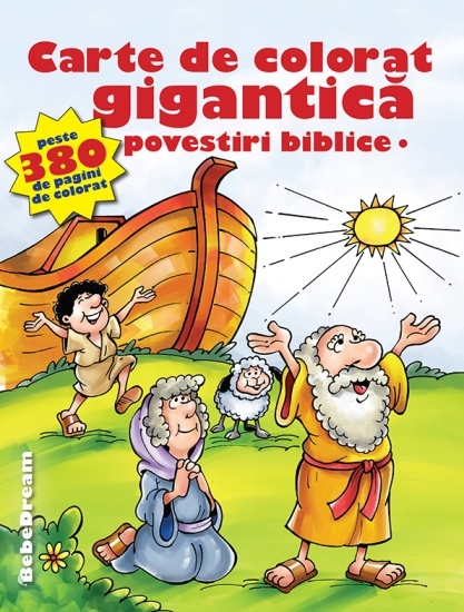 Carte de colorat gigantică - povestiri biblice Carte de colorat gigantică - povestiri biblice