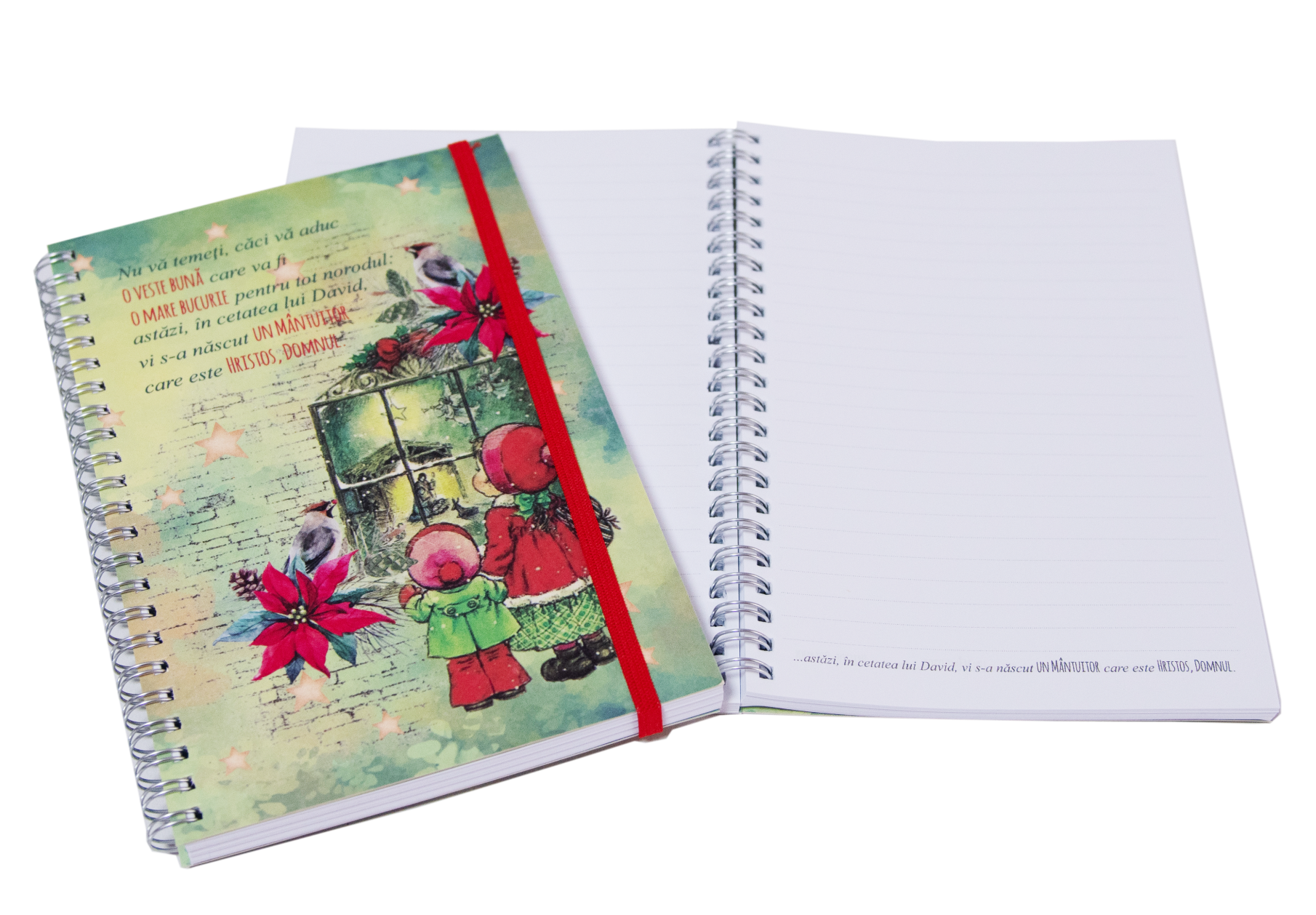 Notes cu elastic - "Nu va temeti"