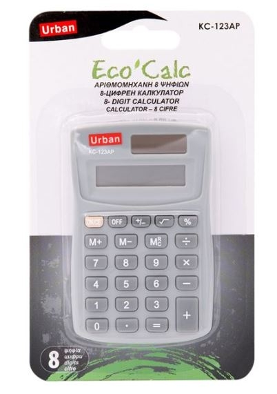 Calculator de birou, gri - 8 cifre (6x8 cm) Calculator de birou, gri - 8 cifre (6x8 cm)