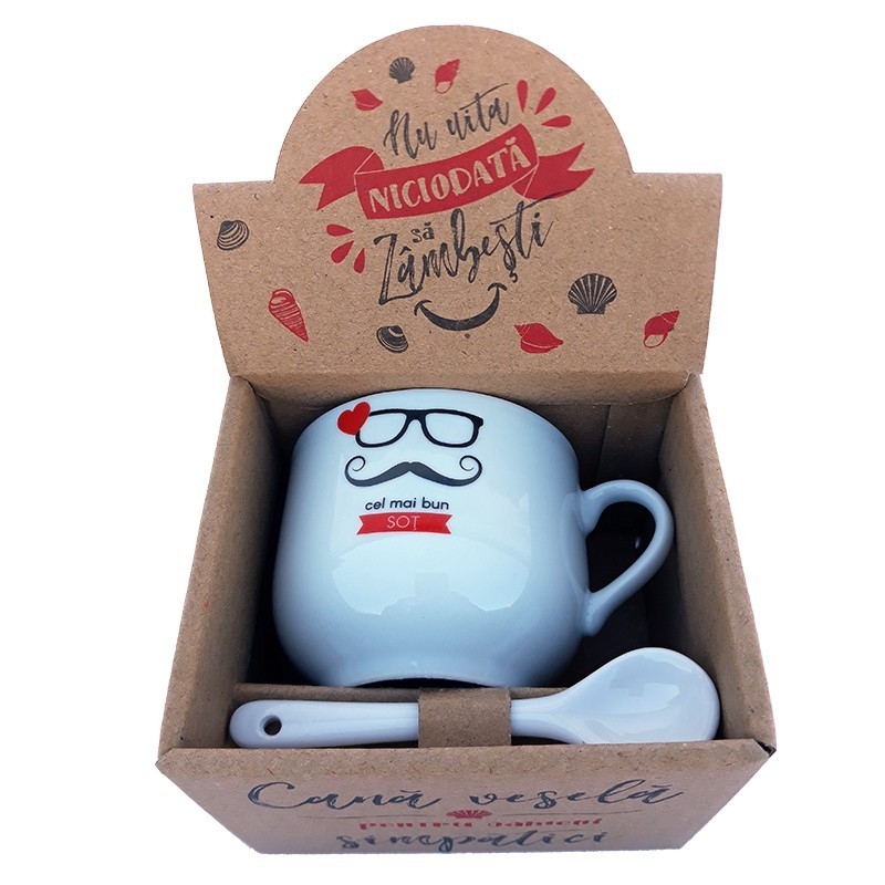 Cana cu lingurita - dedicatie sot