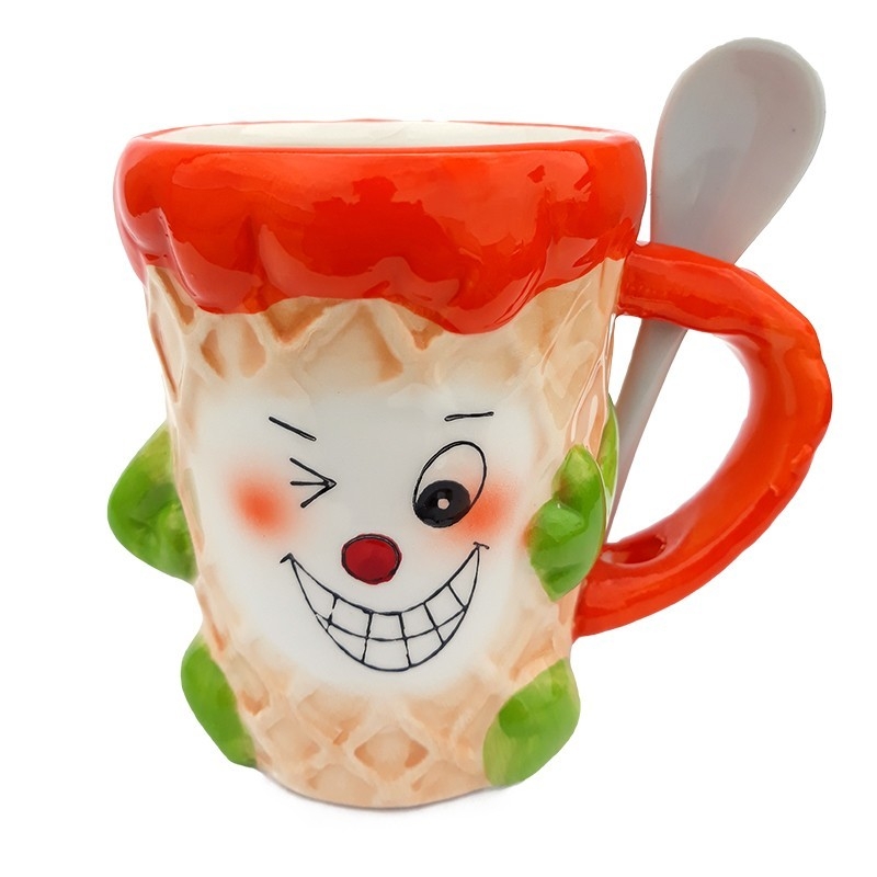 Cana haioasa cu lingurita (portocaliu) Cana haioasa cu lingurita (portocaliu)