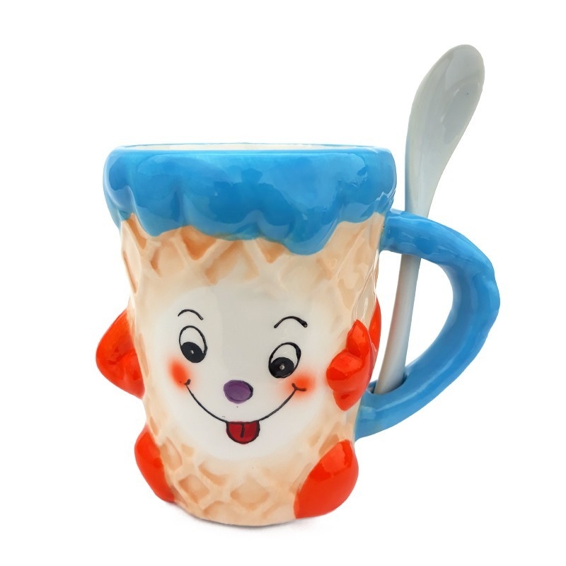 Cana haioasa cu lingurita (albastra)