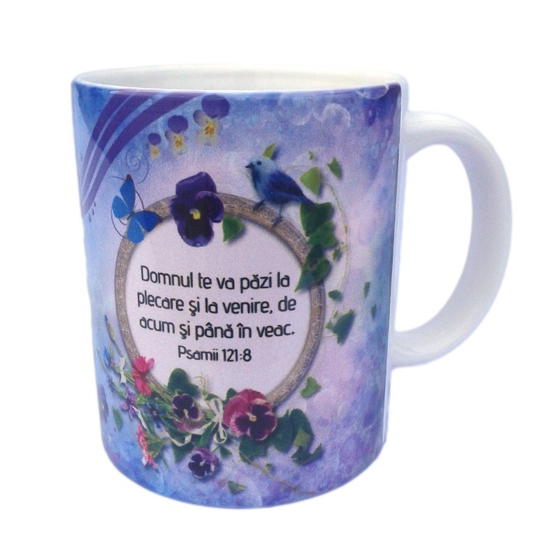 Cana cu mesaj crestin - Domnul te va pazi Cana cu mesaj crestin - Domnul te va pazi