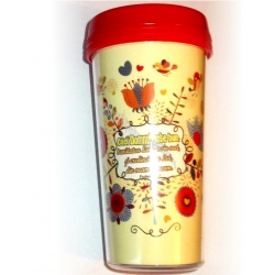 Cana termoizolanta - Caci Domnul este bun Cana termoizolanta - Caci Domnul este bun