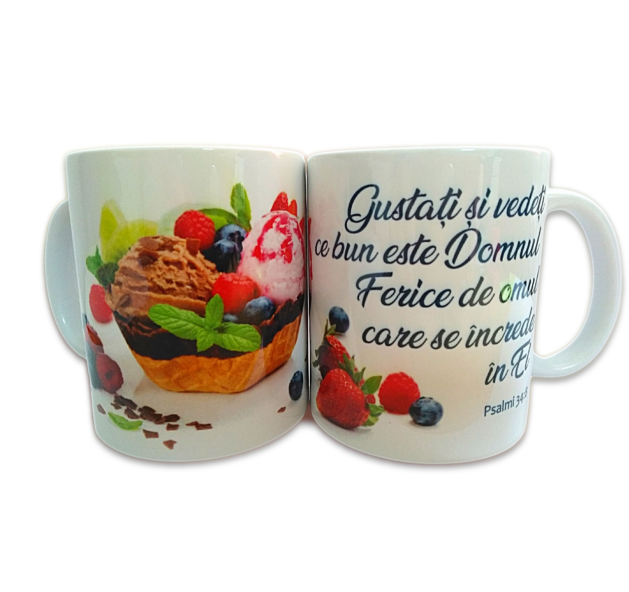 Cana cu mesaj crestin - Gustati si vedeti ce bun este Domnul Cana cu mesaj crestin - Gustati si vedeti ce bun este Domnul