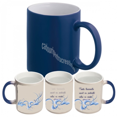 CANA MAGICA ALBASTRA,TOATE LUCRURILE SUNT CU PUTINTA