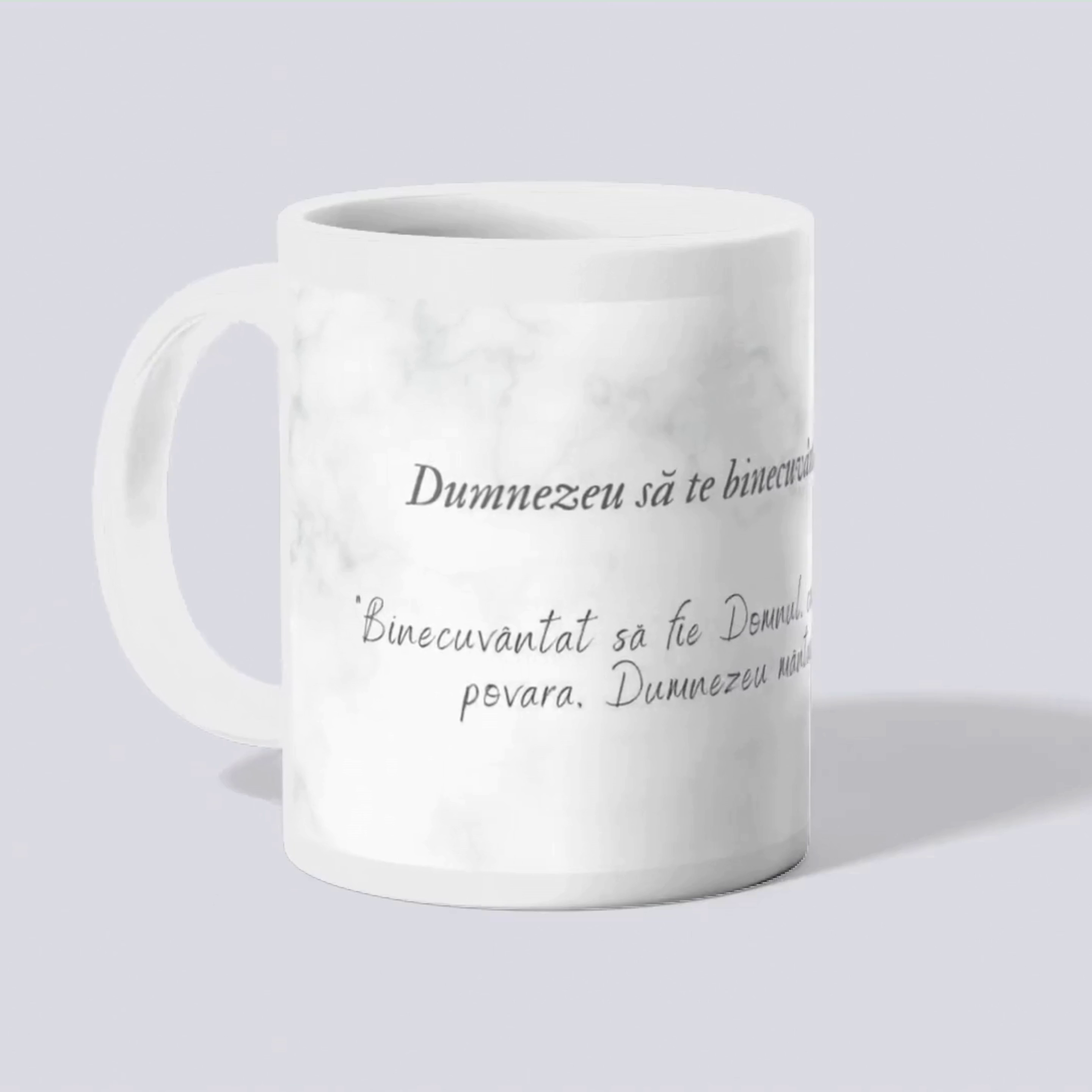 Cană cu mesaj creștin pentru tata – Domnul să te binecuvânteze!