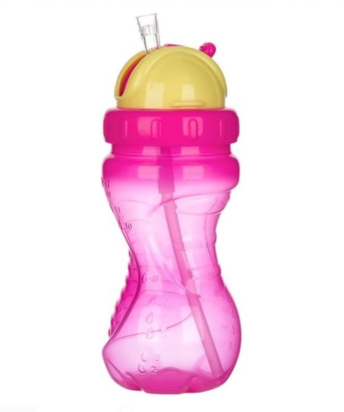 Cana antrenament, roz - 385 ml (6M+)