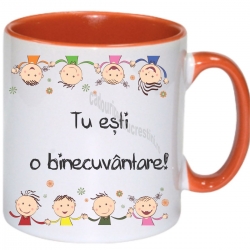 Cana - Tu esti o binecuvantare! (orange) Cana - Tu esti o binecuvantare! (orange)