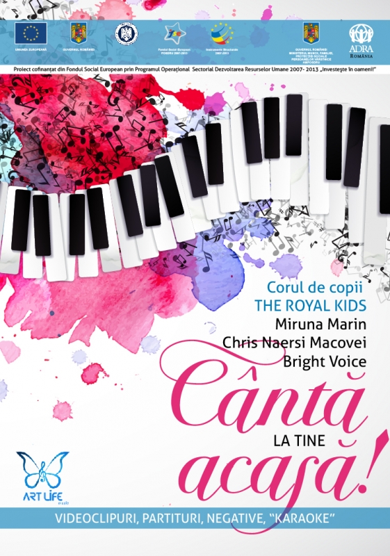 Cântă la tine acasă - DVD - Videoclipuri, Partituri, Negative, Karaoke