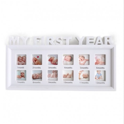 Rama 12 fotografii - My first year - alb Rama 12 fotografii - My first year - alb