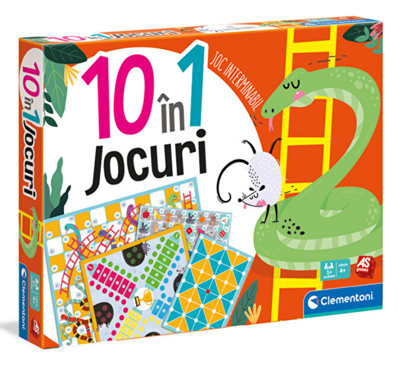 Joc interminabil - 10 în 1 jocuri,  pentru copii (4+) Joc interminabil - 10 în 1 jocuri,  pentru copii (4+)