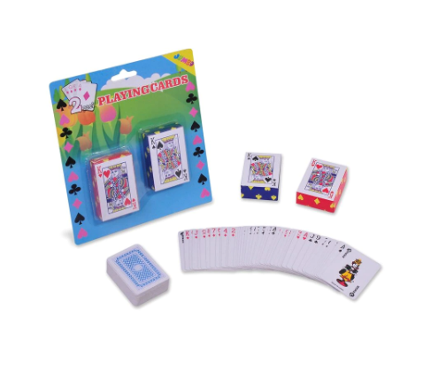 Set 2 mini pachete de carti de joc - (10+) Set 2 mini pachete de carti de joc - (10+)