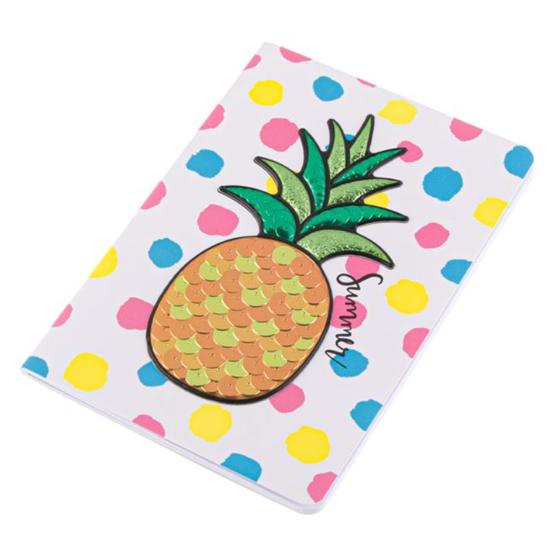 Carnețel summer cu ananas, A6 Carnețel summer cu ananas, A6